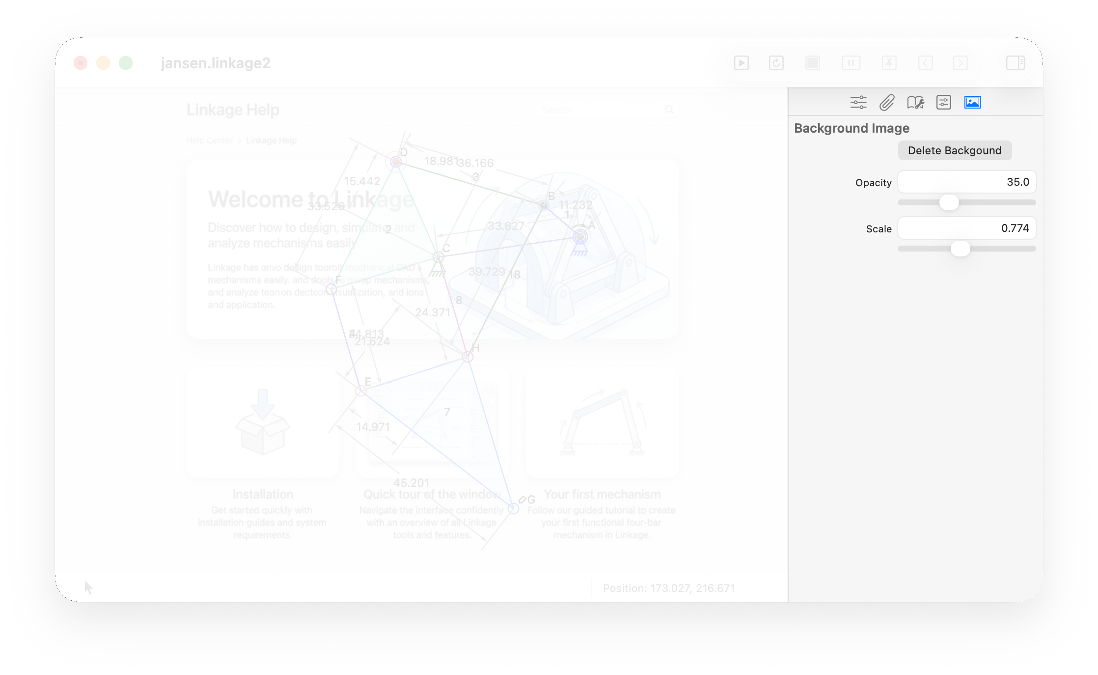 Sidebar highlighted on left side of window