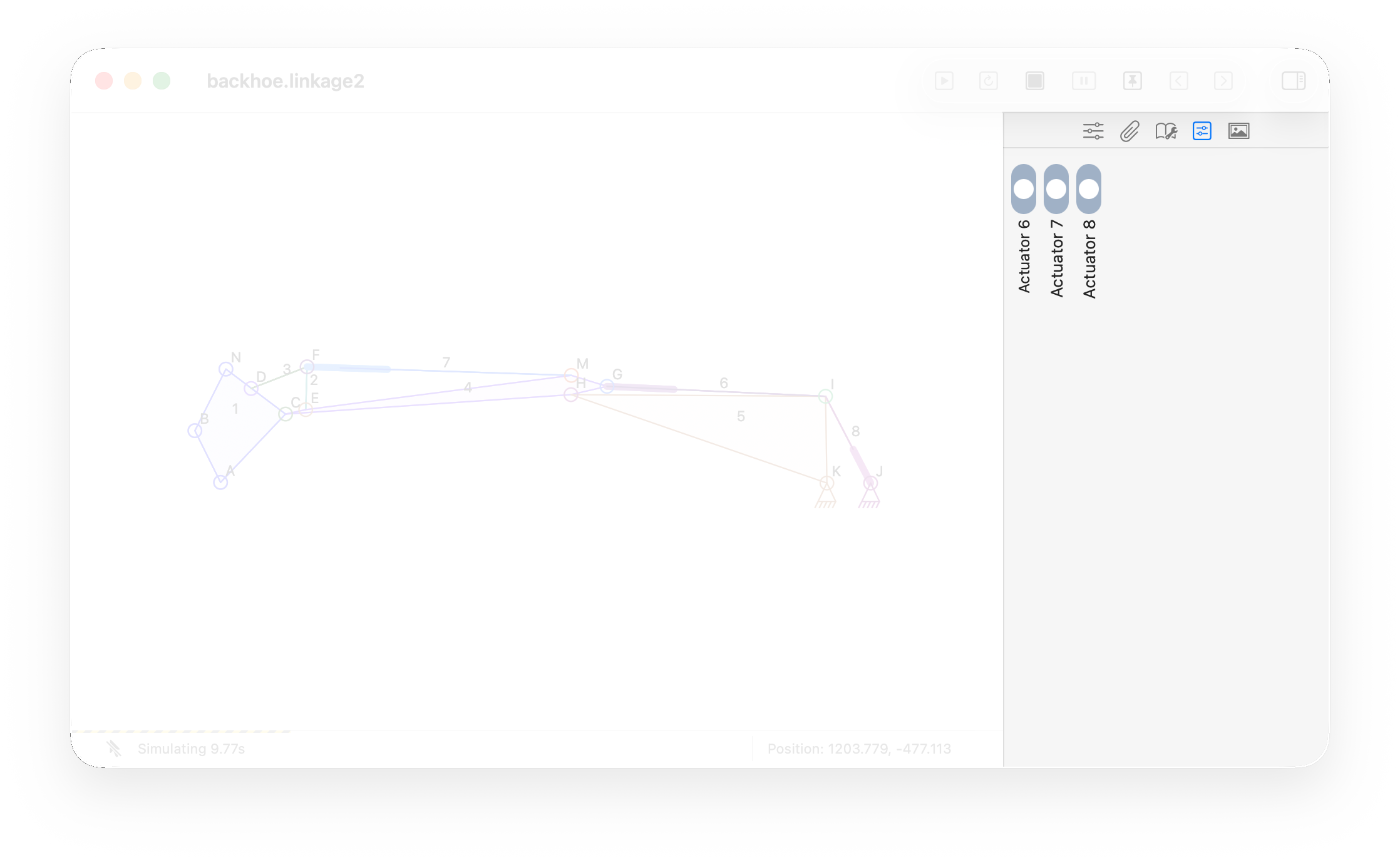 Sidebar highlighted on left side of window