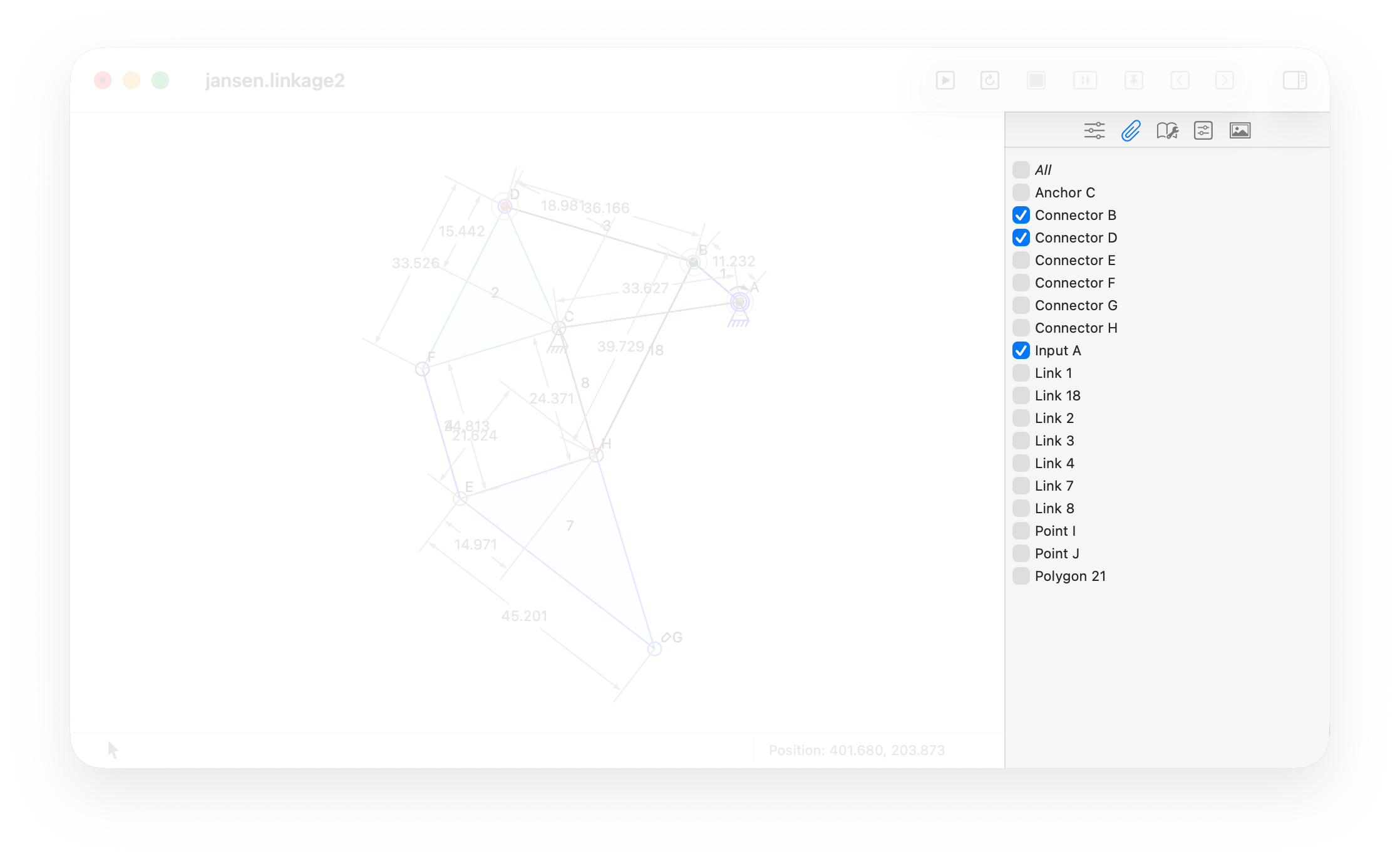Sidebar highlighted on left side of window